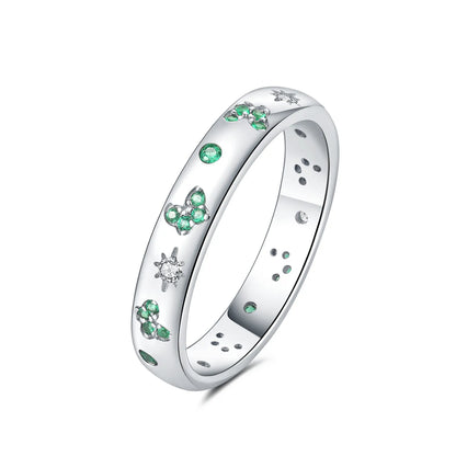 925 Sterling Silver Three-Ring Stackable Ring for Women Simple Fashion Design Fine Jewelry Perfect for Birthday Party Gift 2026
