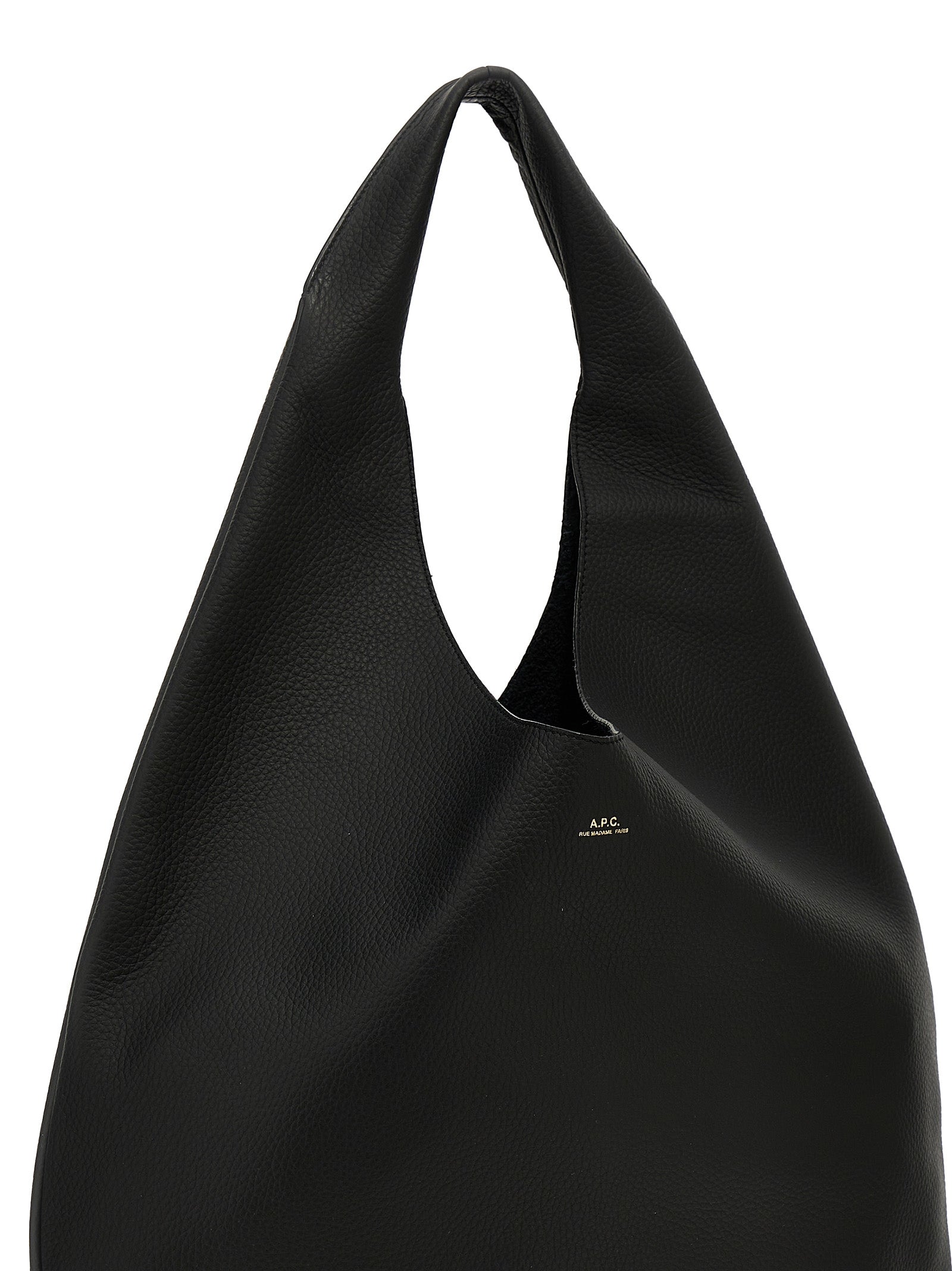 A.P.C. Black Calfskin Shoulder Bag - view 3