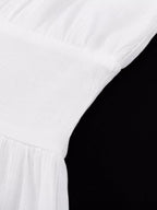 YSONA Slit Puff Sleeve Maxi Dress — alternate view | Women's Dress | Shop YSONA
