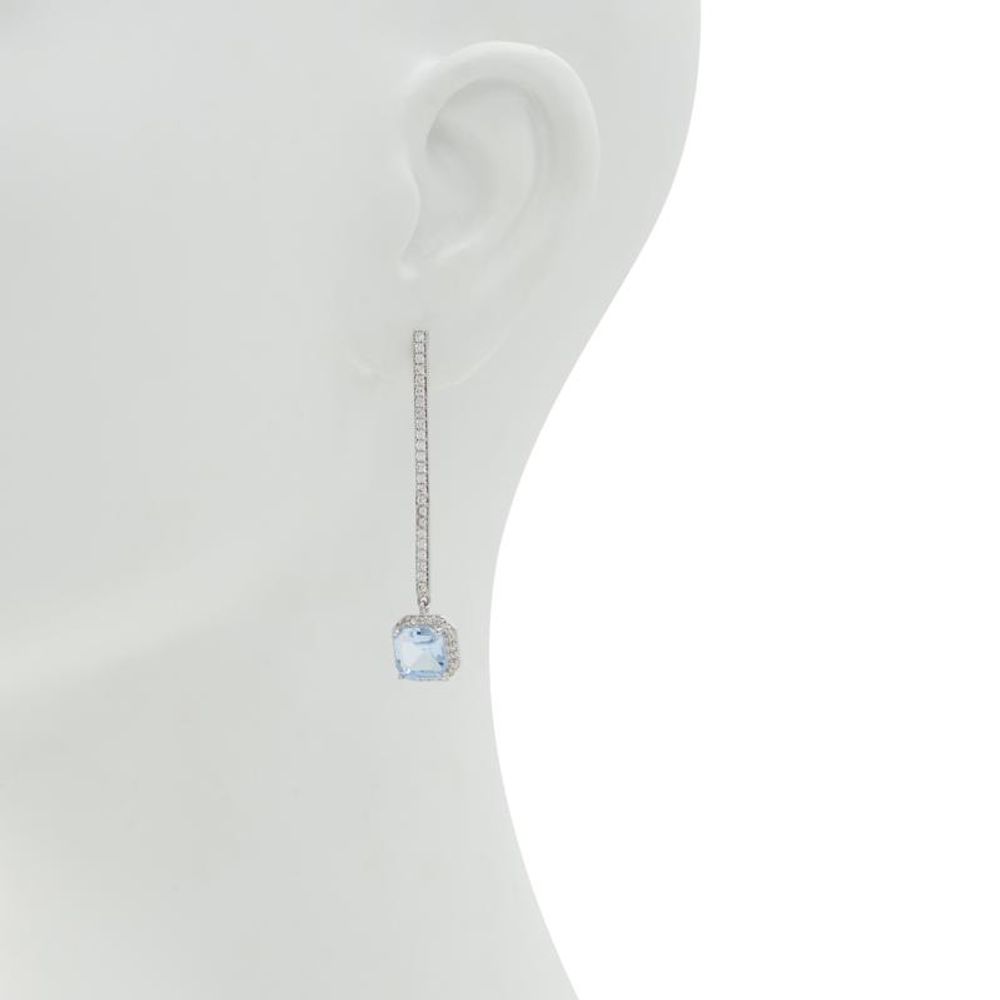 ALDO Blue Elastane Earrings - view 2