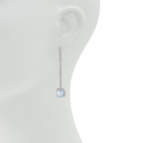 ALDO Blue Elastane Earrings - view 2