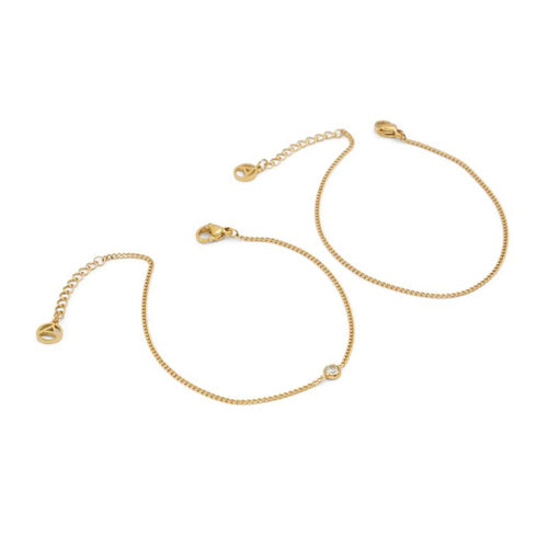ALDO Gold Elastane Bracelet - YSONA