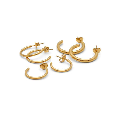 ALDO Gold Elastane Earrings - YSONA