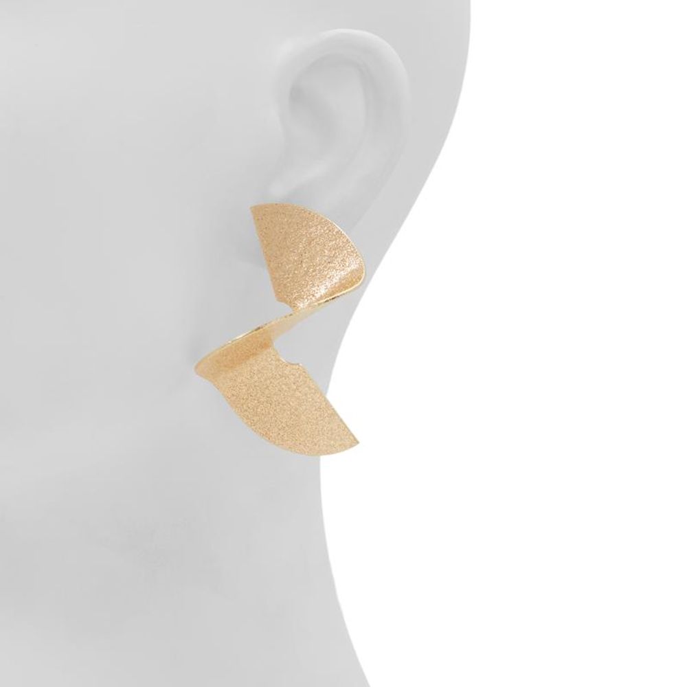 ALDO Gold Elastane Earrings - view 2