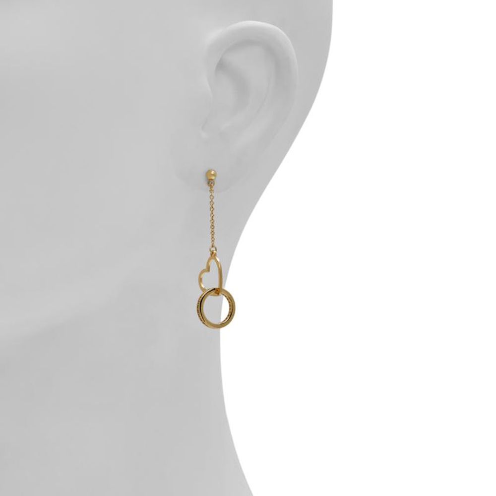 ALDO Gold Elastane Earrings - view 2
