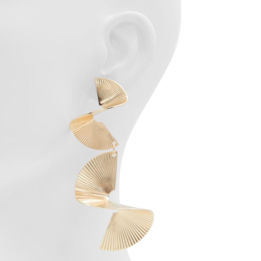 ALDO Gold Elastane Earrings - view 2