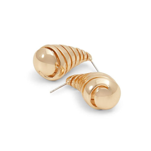 ALDO Gold Elastane Earrings - YSONA