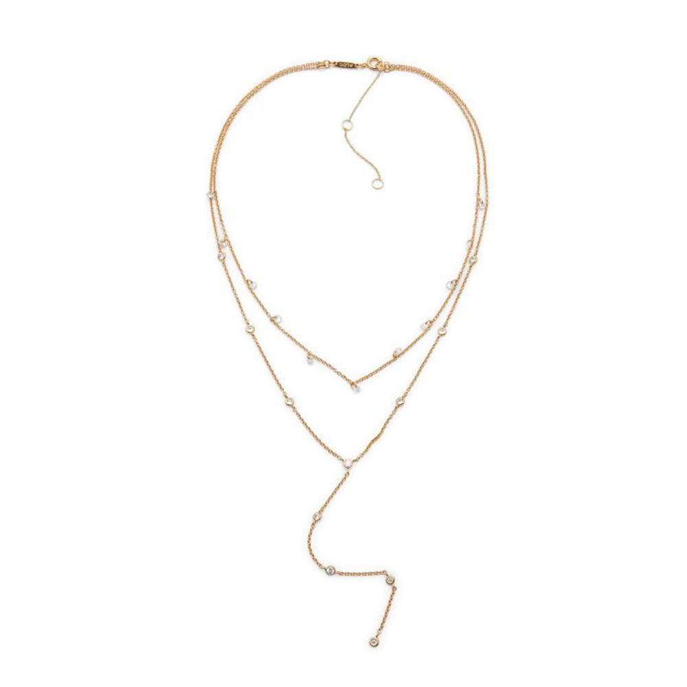 ALDO Gold Elastane Necklace - YSONA