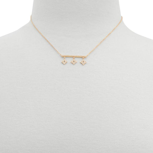 ALDO Gold Elastane Necklace - view 2