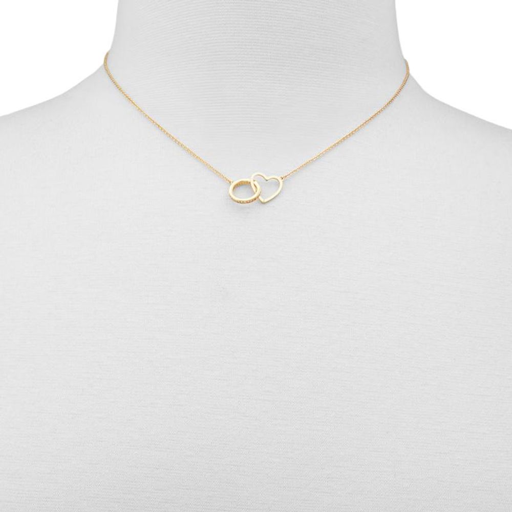 ALDO Gold Elastane Necklace - view 2