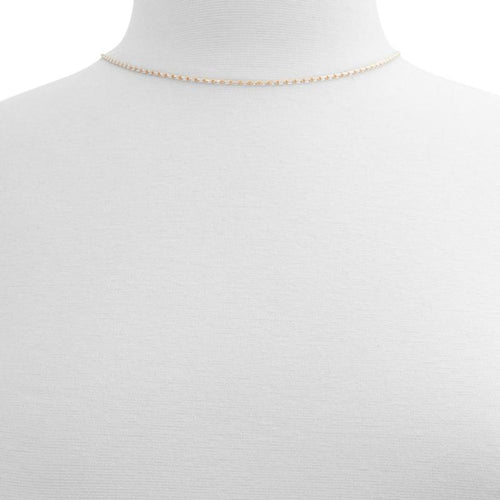 ALDO Gold Elastane Necklace - view 2