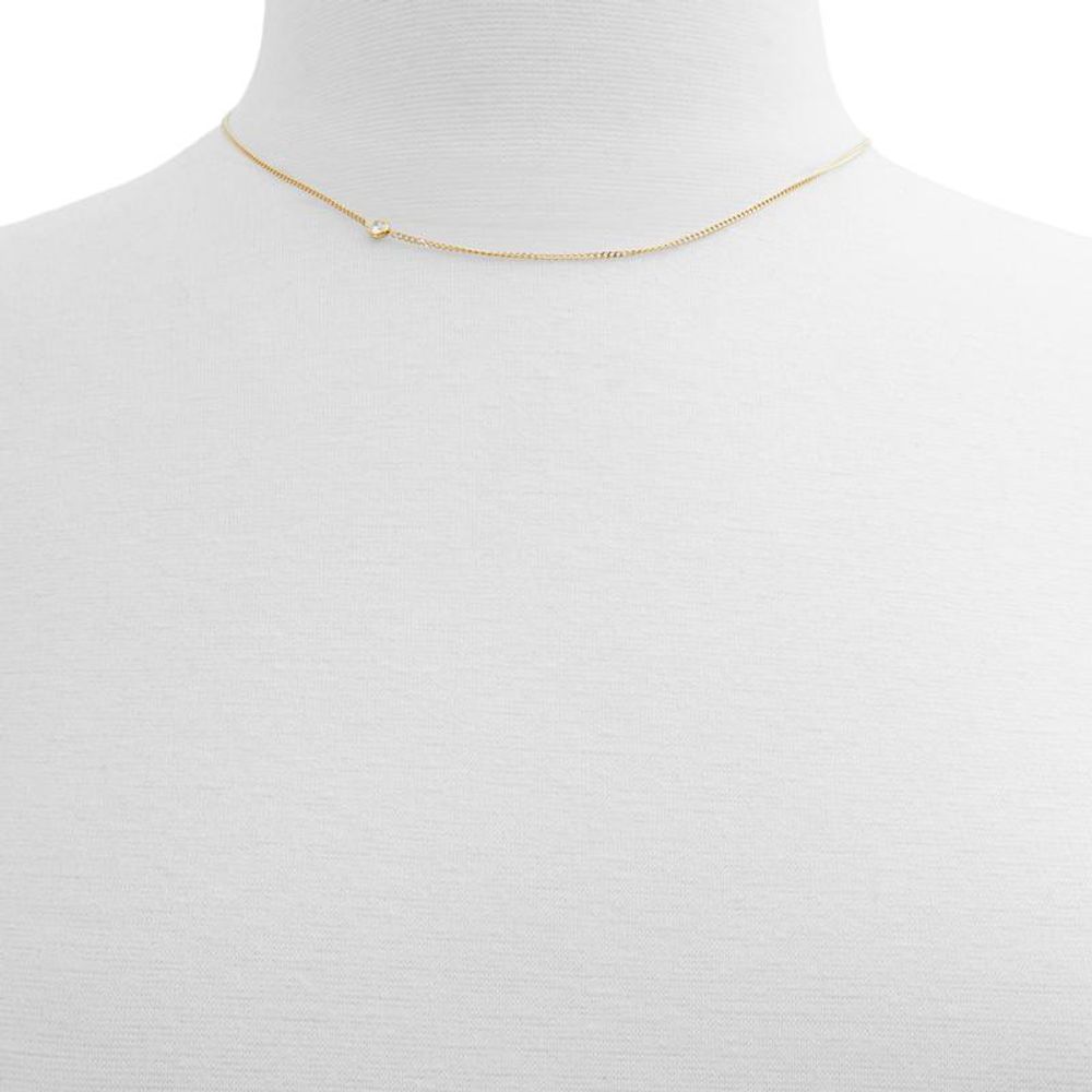 ALDO Gold Elastane Necklace - view 2