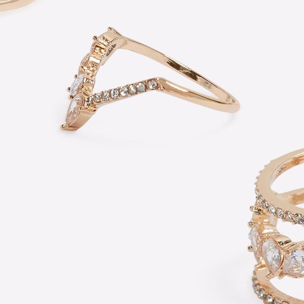 ALDO Gold Elastane Ring - view 4