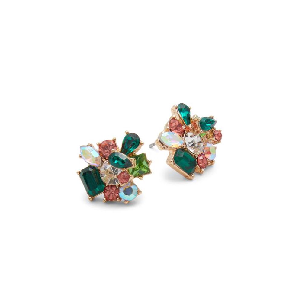 ALDO Green Elastane Earrings - YSONA