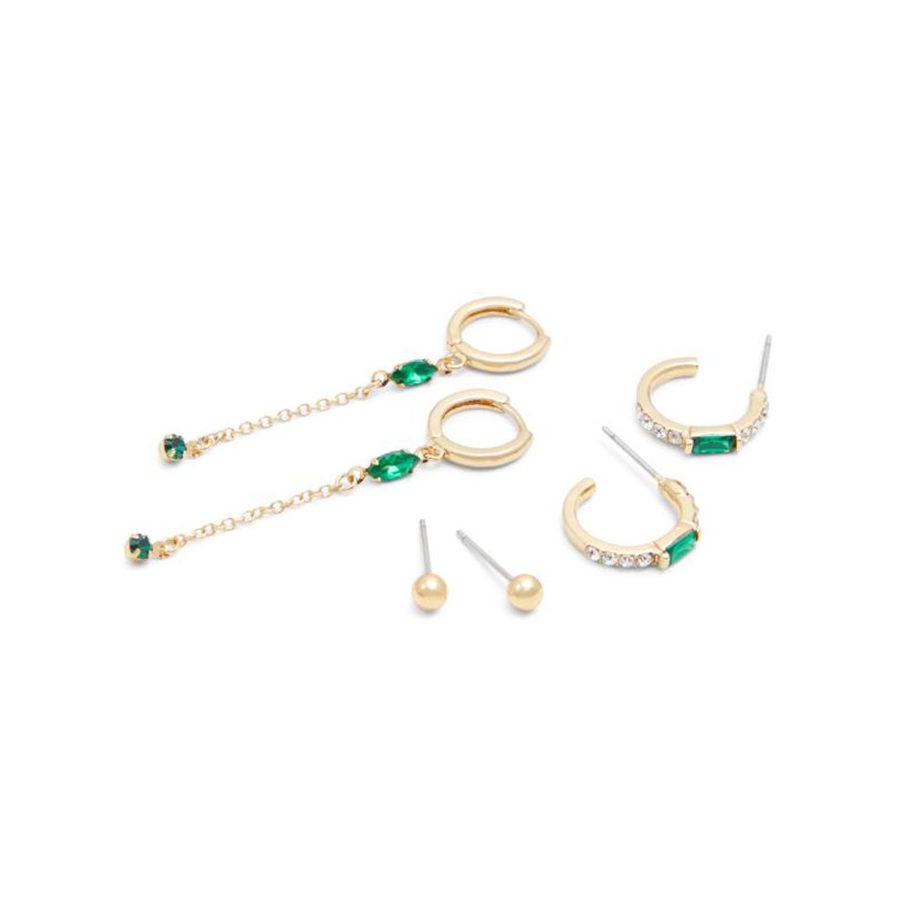 ALDO Green Elastane Earrings - YSONA
