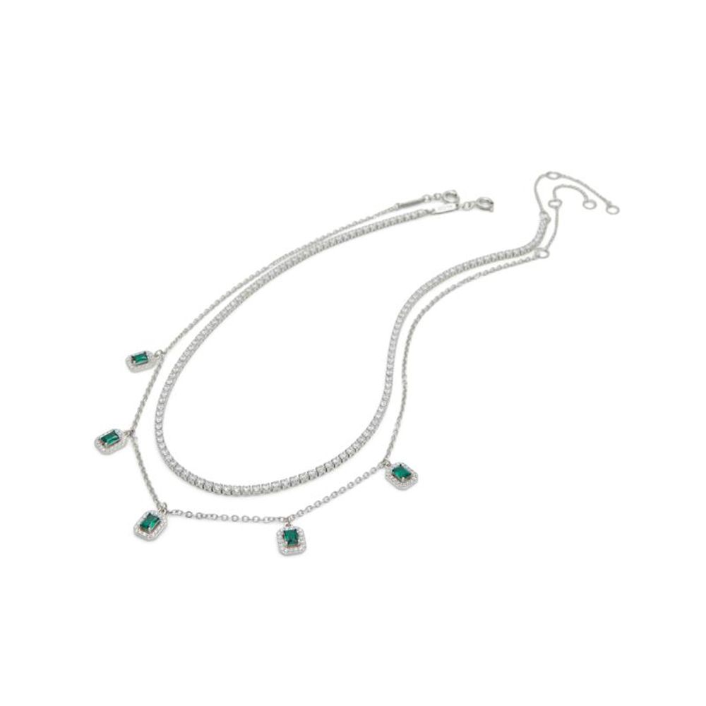 ALDO Green Elastane Necklace - YSONA
