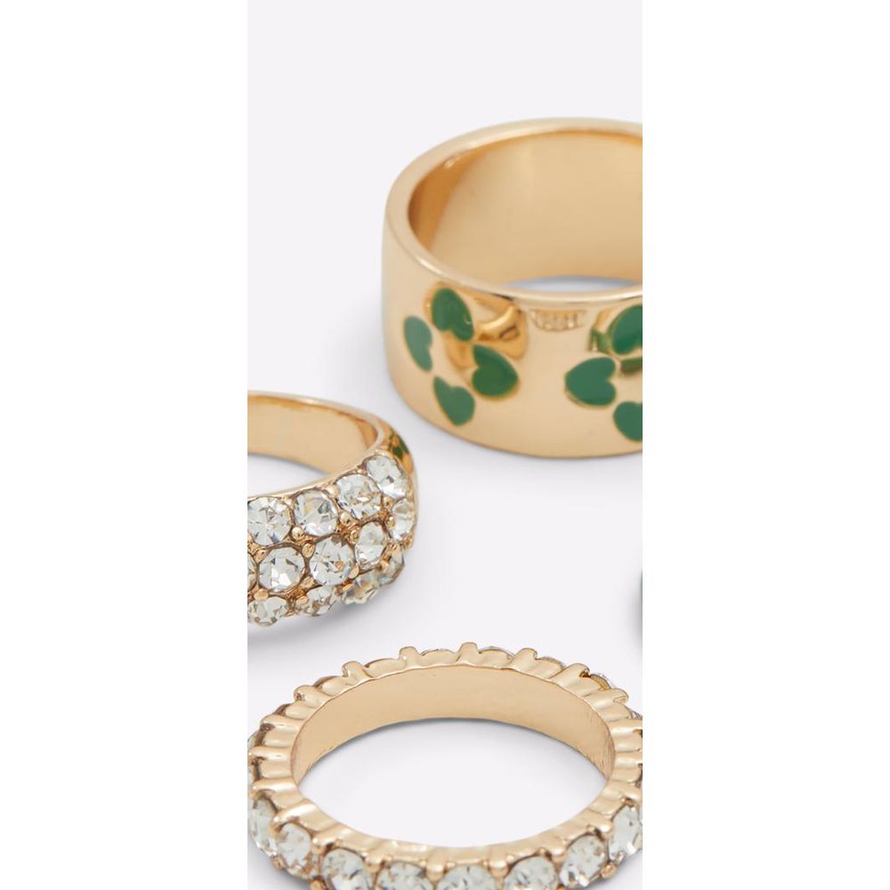 ALDO Green Elastane Ring - view 3