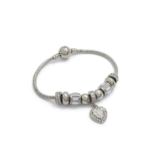 ALDO Silver Elastane Bracelet - YSONA