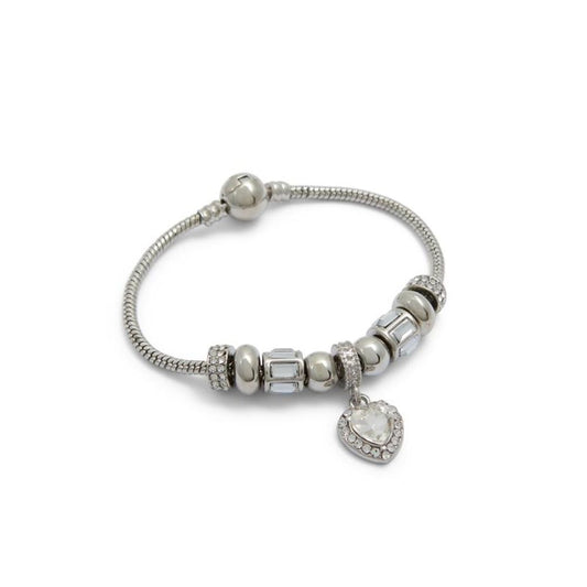 ALDO Silver Elastane Bracelet - YSONA