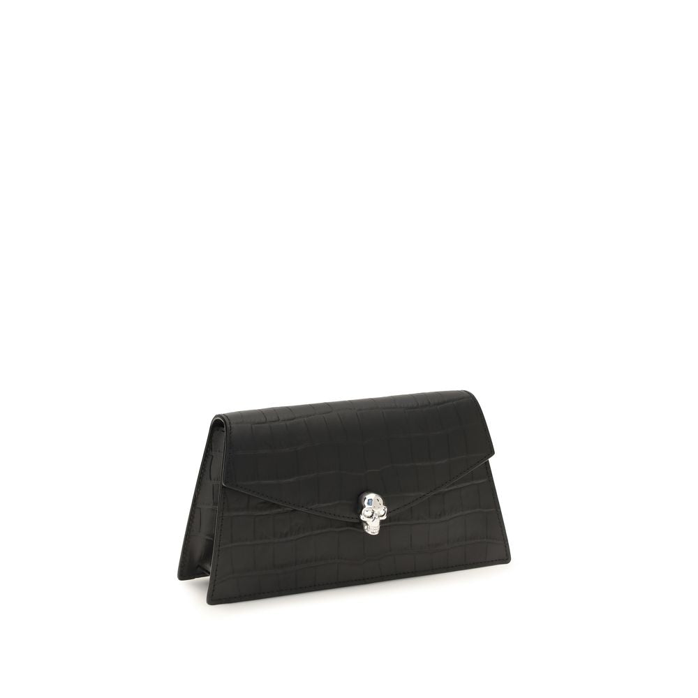 Alexander McQueen Black Calf Leather Bos Taurus Shoulder Bag - view 2