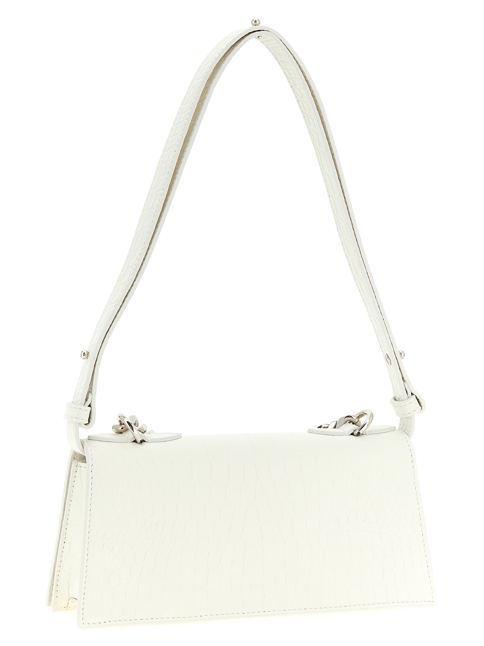 Alexander McQueen White Calfskin Shoulder Bag - view 2