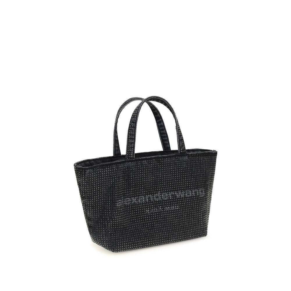 Alexander Wang Gray Cotton Shoulder Bag - view 2