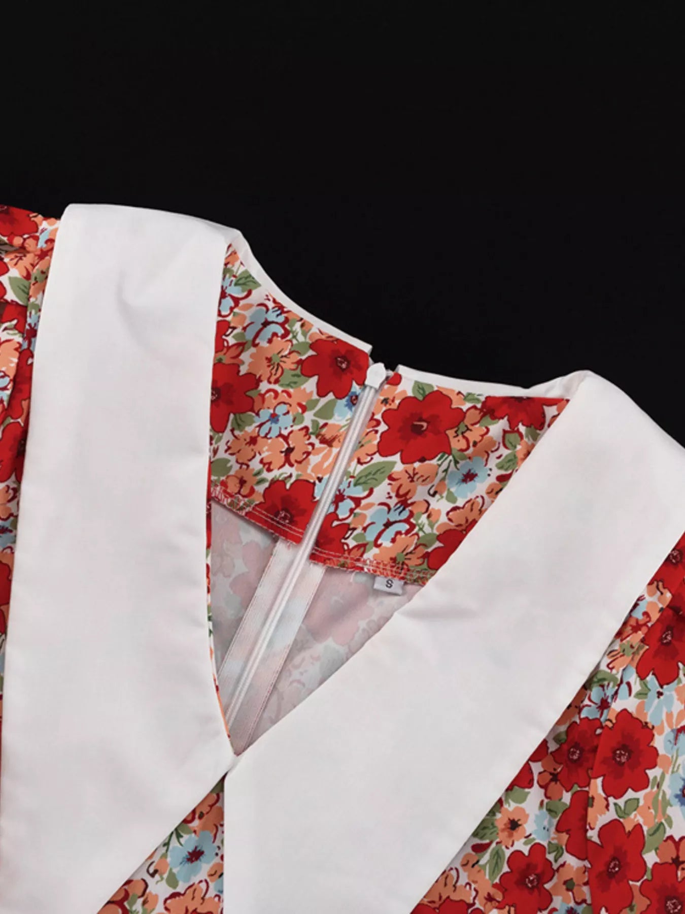 YSONA Ruched Floral Print Puff Sleeve Mini Dress — styling view | Women's Dress | Shop YSONA
