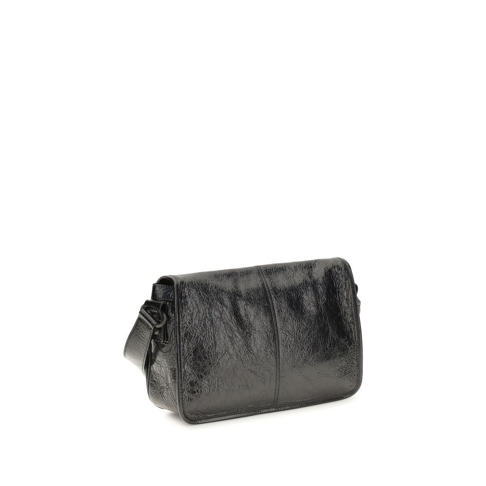 Balenciaga Black Lamb Ovis Aries Shoulder Bag - view 3