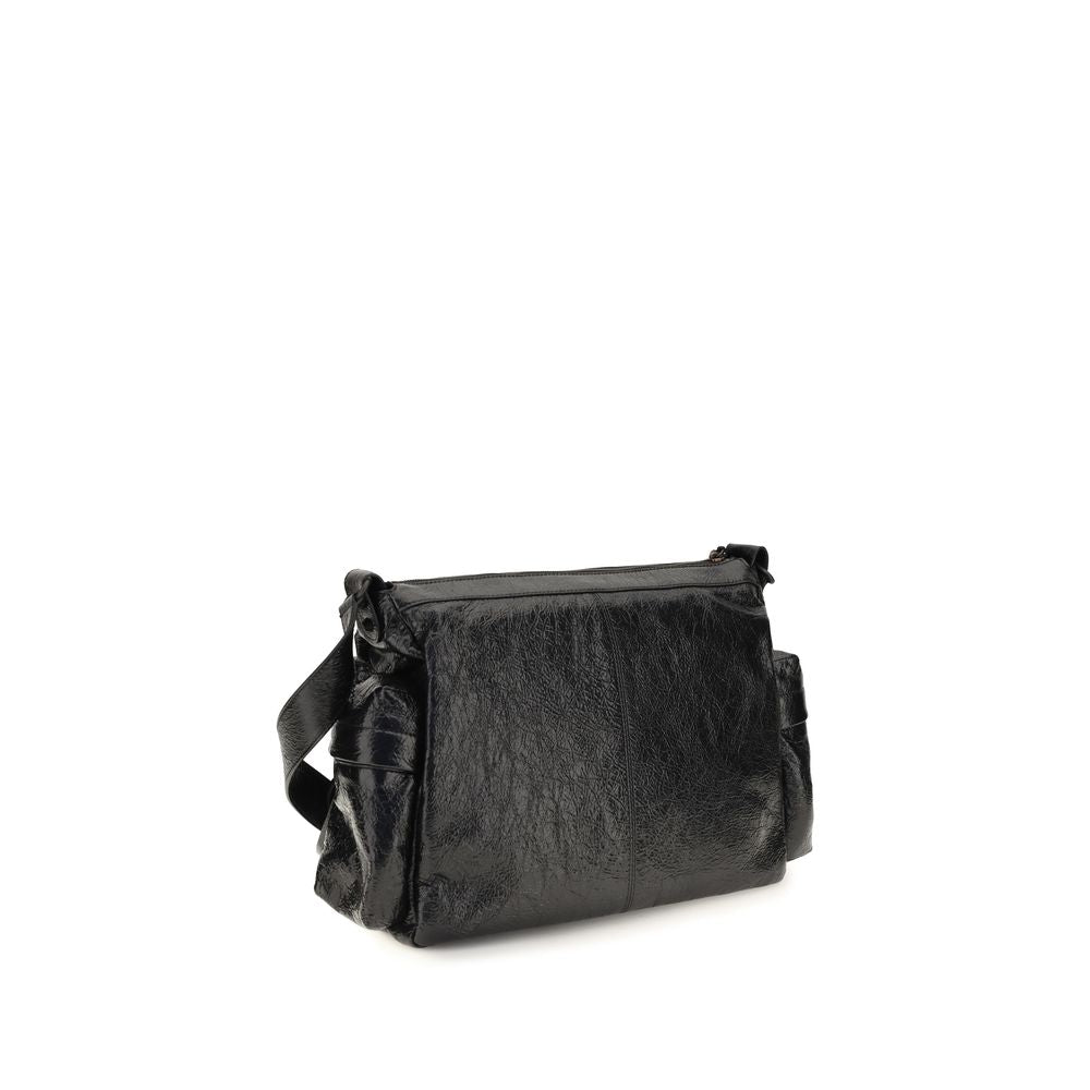 Balenciaga Black Lamb Ovis Aries Shoulder Bag - view 3
