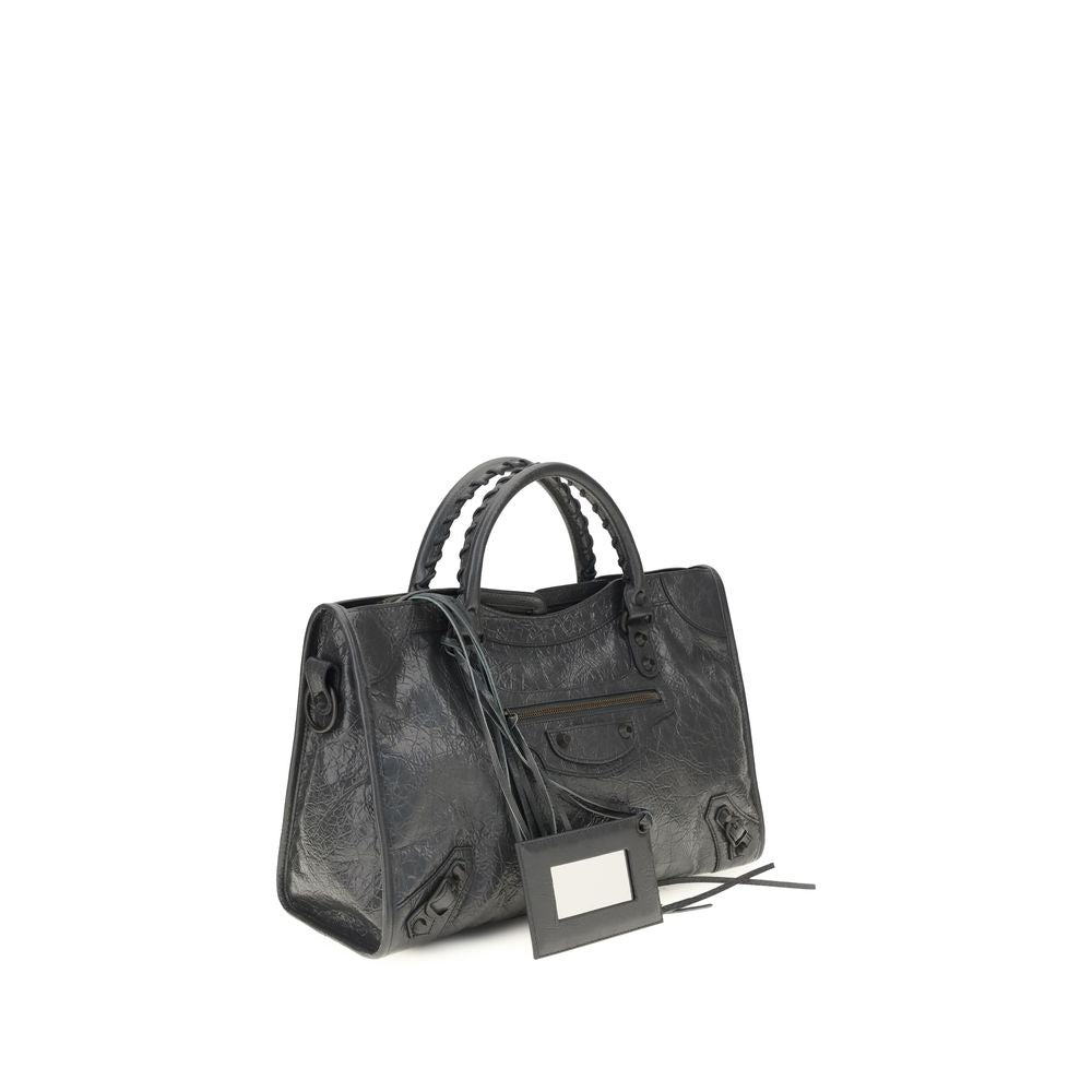 Balenciaga Gray Lamb Ovis Aries Handbag - view 2