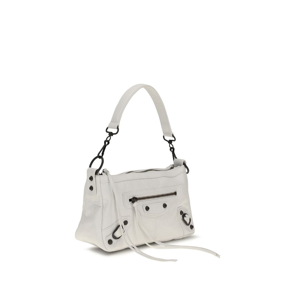 Balenciaga White Lamb Ovis Aries Shoulder Bag - view 2