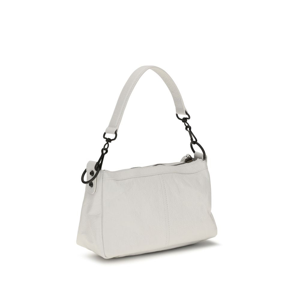 Balenciaga White Lamb Ovis Aries Shoulder Bag - view 3
