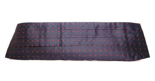 Dolce & Gabbana Black Waist Tuxedo Smoking Belt Cummerbund - YSONA