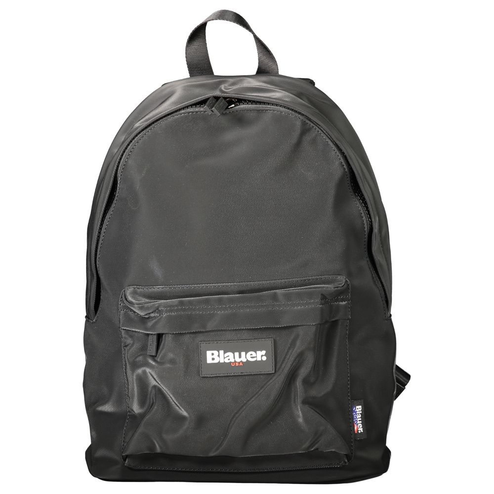 Blauer Black Polyester Men Backpack - YSONA