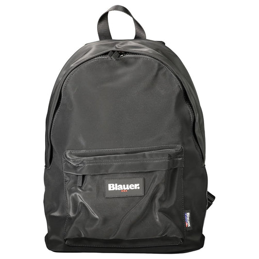 Blauer Black Polyester Men Backpack - YSONA