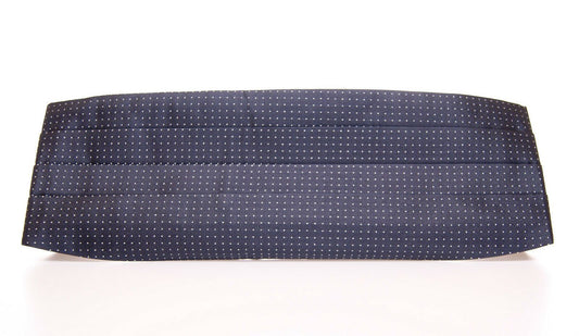 Dolce & Gabbana Blue Waist Smoking Tuxedo Cummerbund Belt - YSONA
