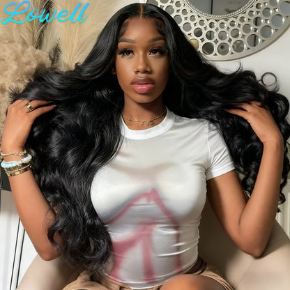Body Wave 13x6 Lace Front Wig – 260% Density Pre-Plucked 13x4 HD, Glueless