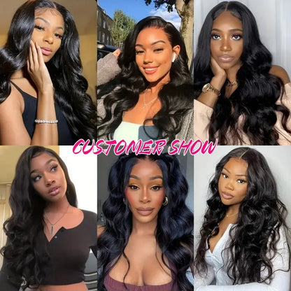 Body Wave 13x6 Lace Front Wig – 260% Density Pre-Plucked 13x4 HD, Glueless