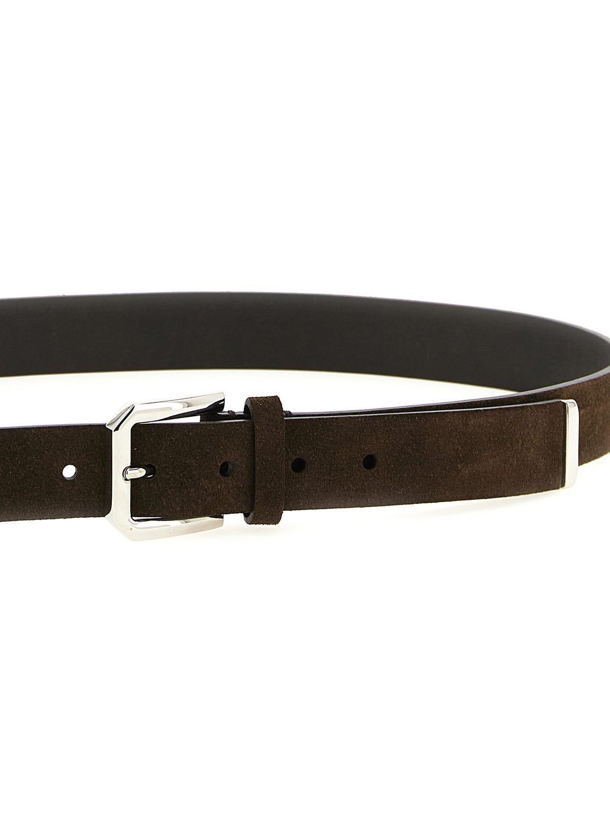 Brunello Cucinelli Brown Bull Skin Regular Belt - view 3