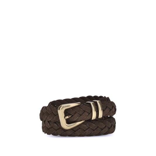 Brunello Cucinelli Brown Calf Leather Bos Taurus Belt - YSONA
