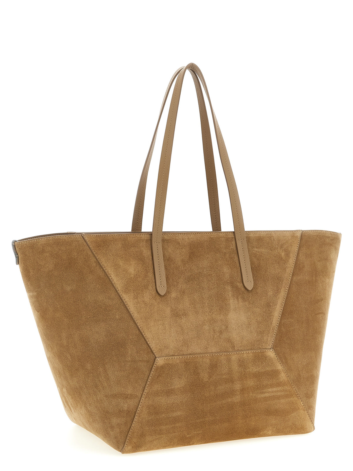 Brunello Cucinelli Brown Calfskin Shoulder Bag - view 2