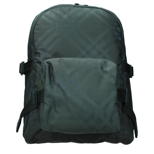 Burberry Green Fabric Backpack - YSONA