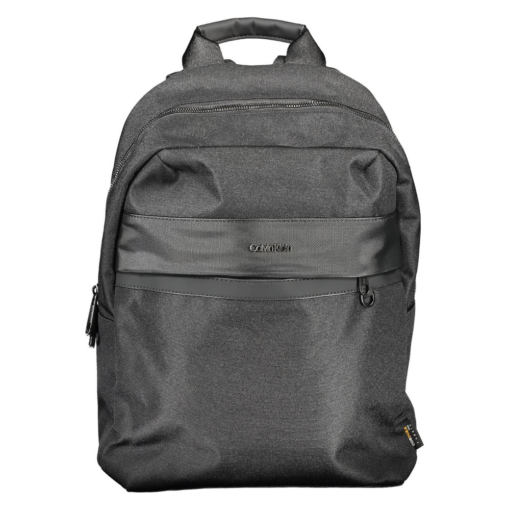 Calvin Klein Black Polyester Men Backpack - YSONA