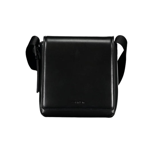 Calvin Klein Black Polyester Men Shoulder Bag - YSONA