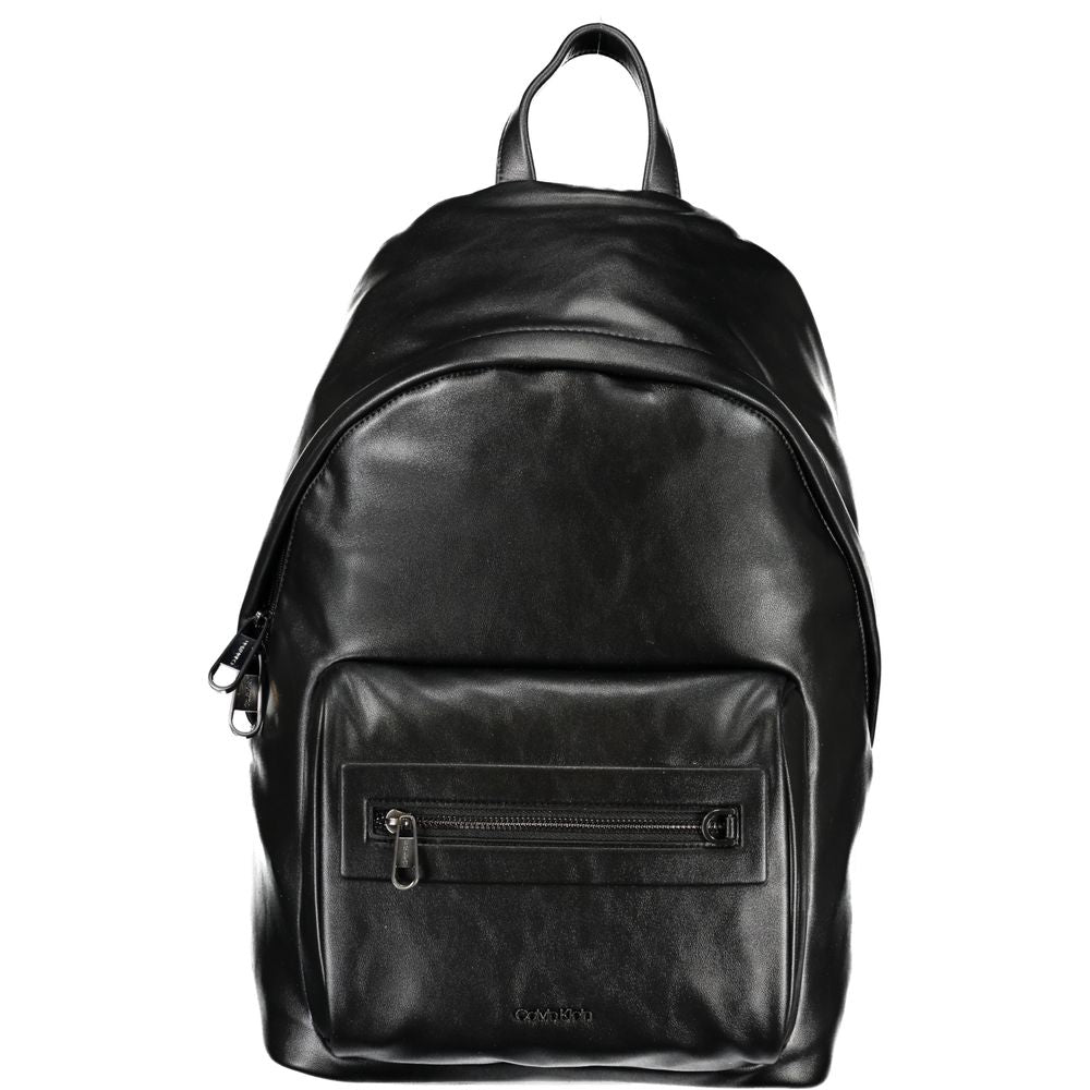 Calvin Klein Black Polyester Men's Backpack - YSONA