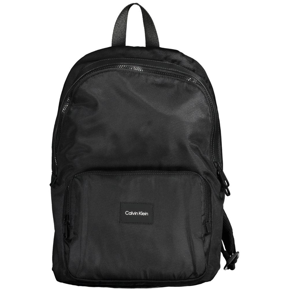 Calvin Klein Black Polyester Men's Backpack - view 2