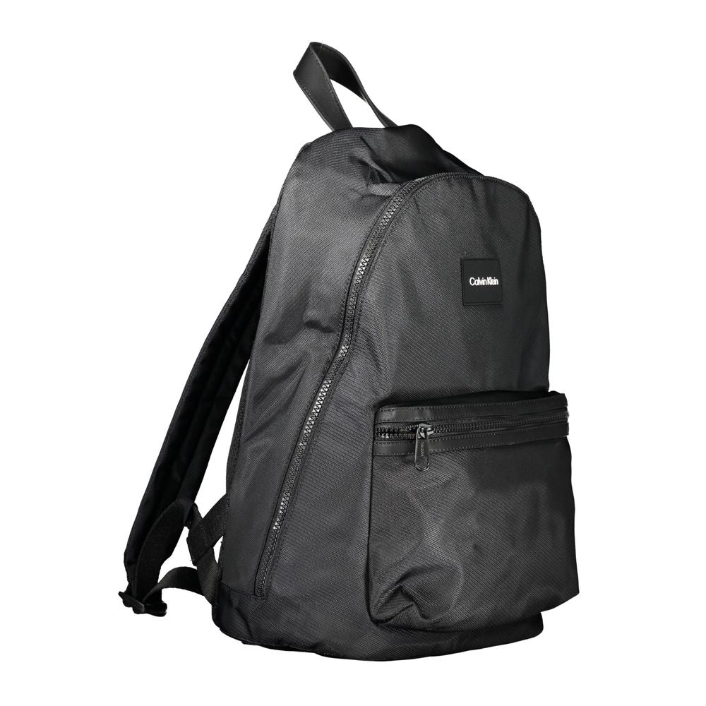 Calvin Klein Black Polyester Men's Backpack - view 3