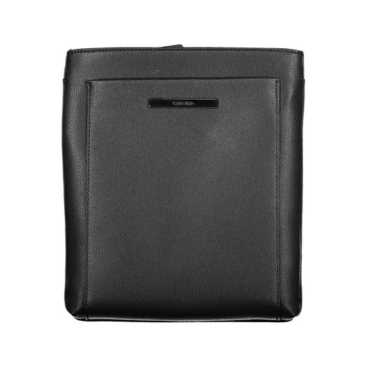 Calvin Klein Black Polyester Men's Shoulder Bag - YSONA