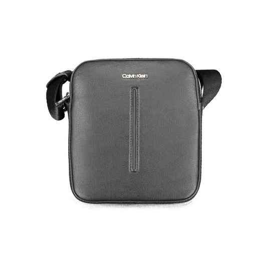 Calvin Klein Black Polyester Men's Shoulder Bag - YSONA