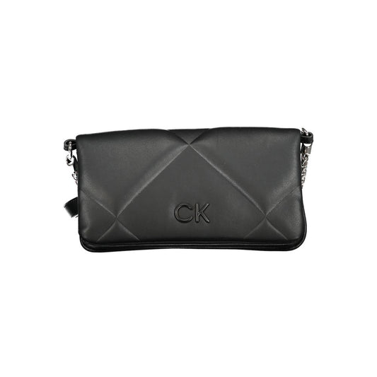 Calvin Klein Black Polyester Women Handbag - YSONA